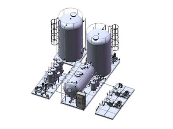 Use case of mobile pry mounted water injection and integration device